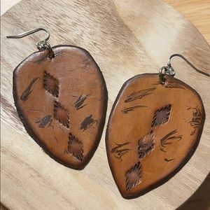 Leather Earrings